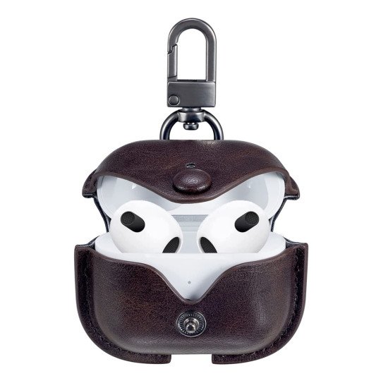 PU Leather Case For Airpod 3 (black)