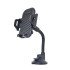 Long Tube One buttom release Phone holder (black)