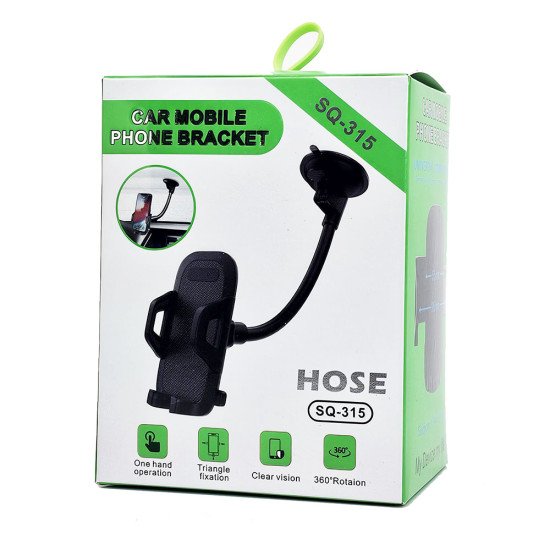 Long Tube One buttom release Phone holder (black) Long Tube One buttom release Phone holder (black)