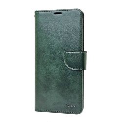 Leather Wallet Case For Samsung Galaxy S22 (green)