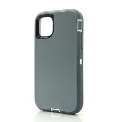 Defender Case w/ Clip For iPhone 16E (grey)