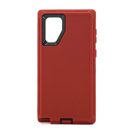 Defender Case w/ Clip For Samsung Note 10 (red) Defender Case w/ Clip For Samsung Note 10 (red)