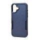 Traveler Hybrid Case For iPhone 16 Plus (navy) Traveler Hybrid Case For iPhone 16 Plus (navy)