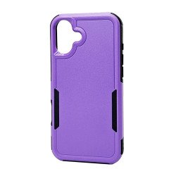 Traveler Hybrid Case For iPhone 16 (purple)