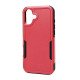 Traveler Hybrid Case For iPhone 16 Plus (red) Traveler Hybrid Case For iPhone 16 Plus (red)