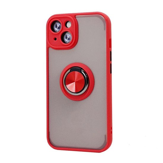 TPU Case w/ Ring for iPhone 14 Plus (red) TPU Case w/ Ring for iPhone 14 Plus (red)