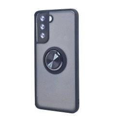 TPU Case w/ Magnetic Ring for Samsung S22 (black)