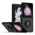 TPU Case w/ Magnetic Ring for Samsung Z Flip 7 (black)