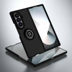 TPU Case w/ Magnetic Ring for Samsung Z Fold 7 (black)