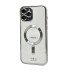 Electroplated Magsafe TPU Case for iPhone 15 Pro (silver)
