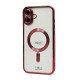 Electroplated Magsafe TPU Case for iPhone 16 Plus (red) Electroplated Magsafe TPU Case for iPhone 16 Plus (red)