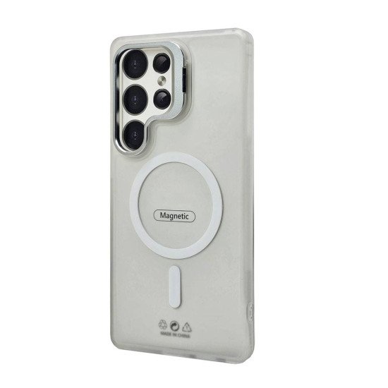 KickStand Magsafe TPU Case for Samsung Galaxy S25 Plus (white) KickStand Magsafe TPU Case for Samsung Galaxy S25 Plus (white)