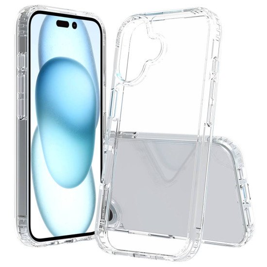 Tuff Clear TPU Case for iPhone 16 Plus (clear) Tuff Clear TPU Case for iPhone 16 Plus (clear)