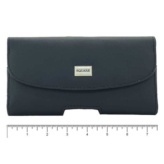 Classic Horizontal Genuine Leather Pouch (3X)