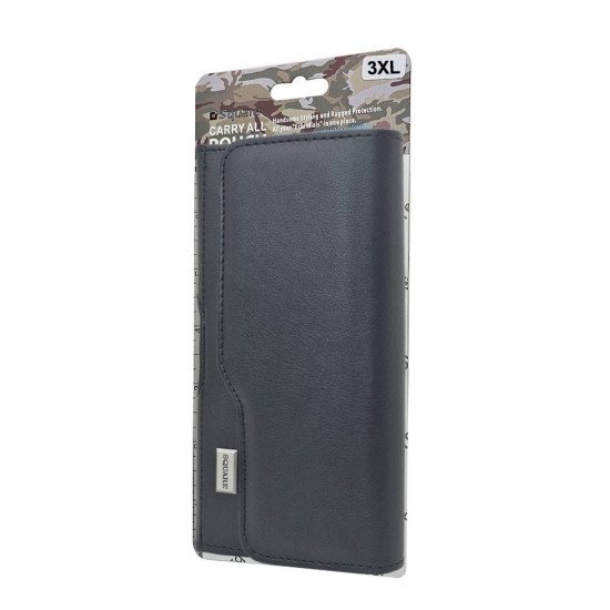 H60 Horizontal Leather Pouch W/ Card Slot  (3X)