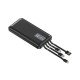KP17 10k mAh Power Bank w/ Built-in Cable (black) KP17 10k mAh Power Bank w/ Built-in Cable (black)