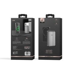 WPG104 Magsafe 10K mAh Battery Pack (silver)