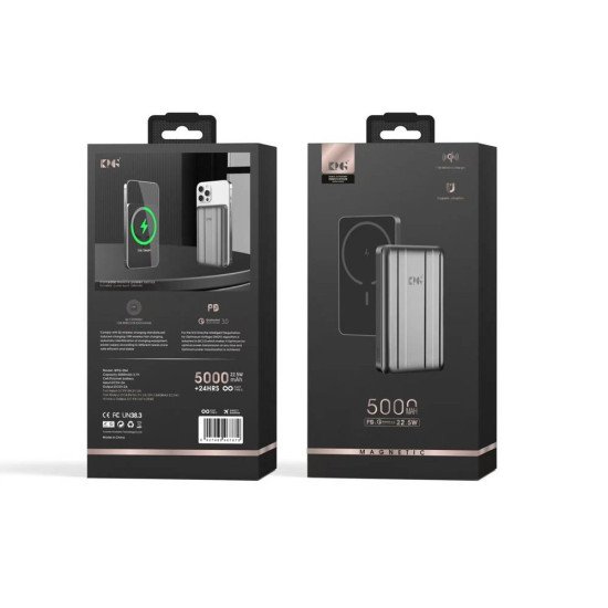 WPG054 Magsafe 5K mAh Battery Pack (silver) WPG054 Magsafe 5K mAh Battery Pack (silver)