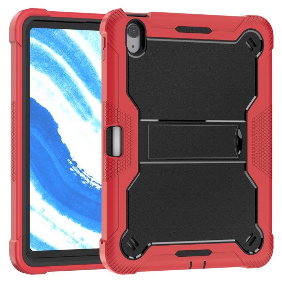 Hybrid Tablet Case w/ kickstand for iPad Air 4/5/6 11" (red) Hybrid Tablet Case w/ kickstand for iPad Air 4/5/6 11" (red)