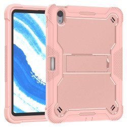 Hybrid Tablet Case w/ kickstand for iPad Air 4/5/6 11" (rose gold)