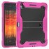 Hybrid Tablet Case w/ kickstand for iPad Air 6 13" 2024 (hotpink)