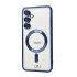 Electroplated Magsafe TPU Case for Samsung Galaxy S25 Plus (blue)