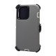 Defender Case w/ Clip For iPhone 16 Pro Max (grey)