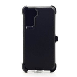 Defender Case w/ Clip For Samsung  S25 Plus (black)