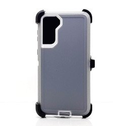 Defender Case w/ Clip For Samsung  S25 Plus (grey)