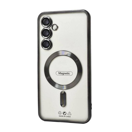 Electroplated Magsafe TPU Case for Samsung Galaxy S24 Plus (black)