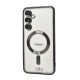 Electroplated Magsafe TPU Case for Samsung Galaxy S24 Plus (black)