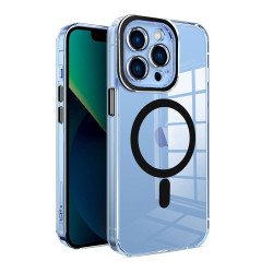 Clear Shield Magsafe TPU Case for iPhone 15 Pro (black)