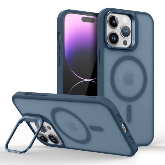 KickStand Magsafe TPU Case for iPhone 14 Pro (blue) KickStand Magsafe TPU Case for iPhone 14 Pro (blue)